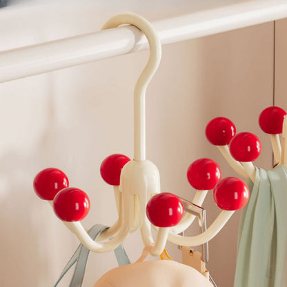 360° Draaibare Kleerhanger met 6 haken