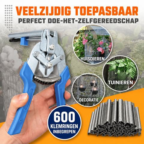 Spijkerringstang Type M - Inclusief 600 Spijkers