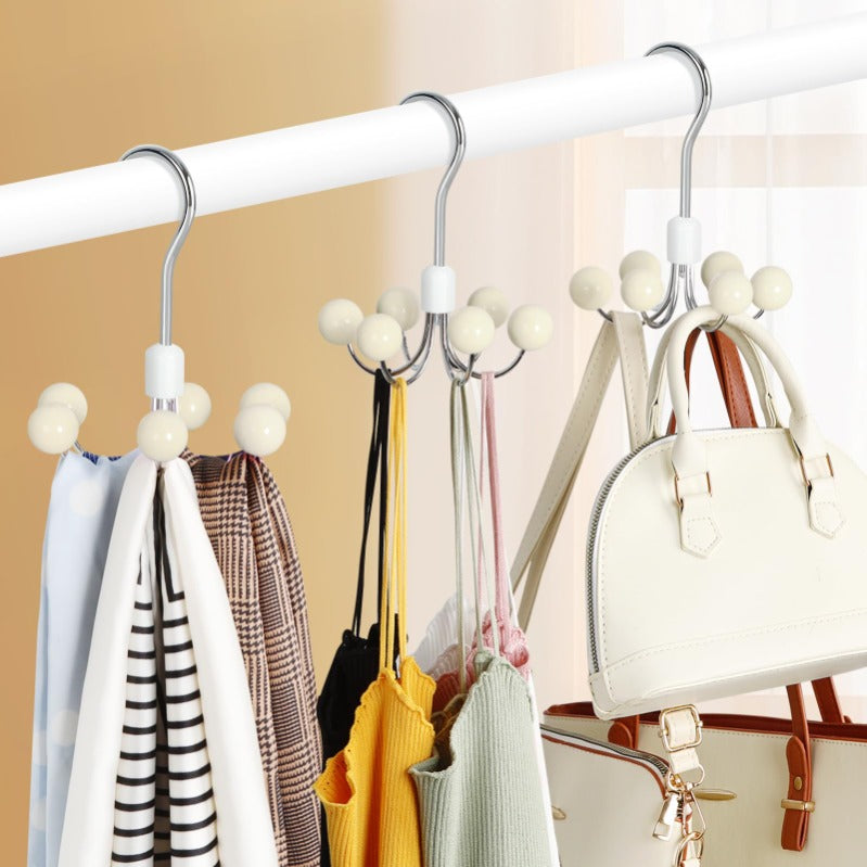 360° Draaibare Kleerhanger met 6 haken