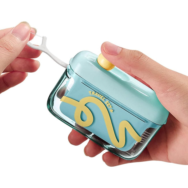Hygiënische flossers met drukknop