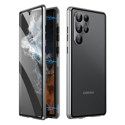 🔥Samsung Privacy magnetisch dubbelzijdig gehard glazen hoesje
