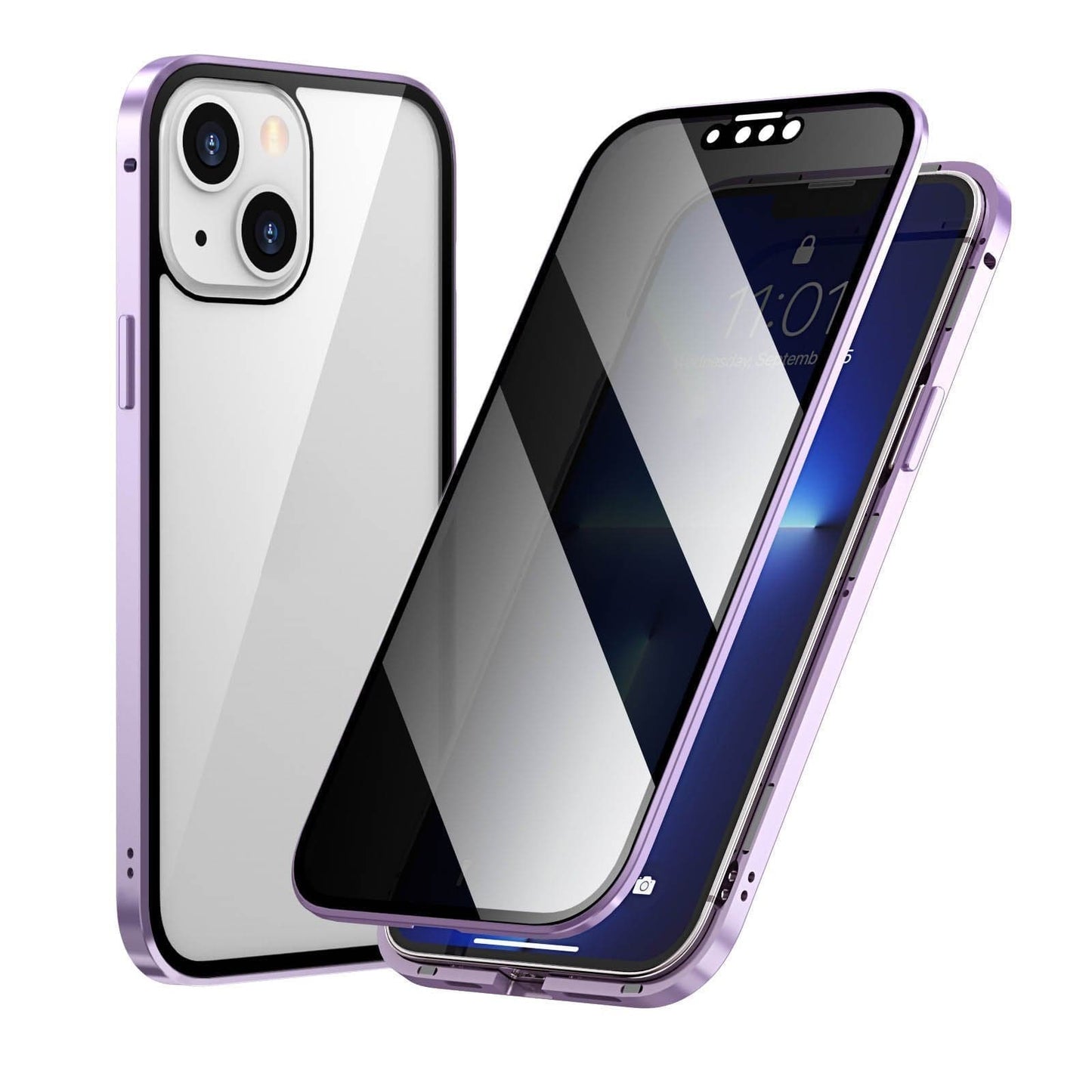 Privacybescherming Dubbelzijdig IPhone-hoesje
