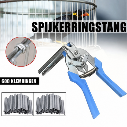 Spijkerringstang Type M - Inclusief 600 Spijkers