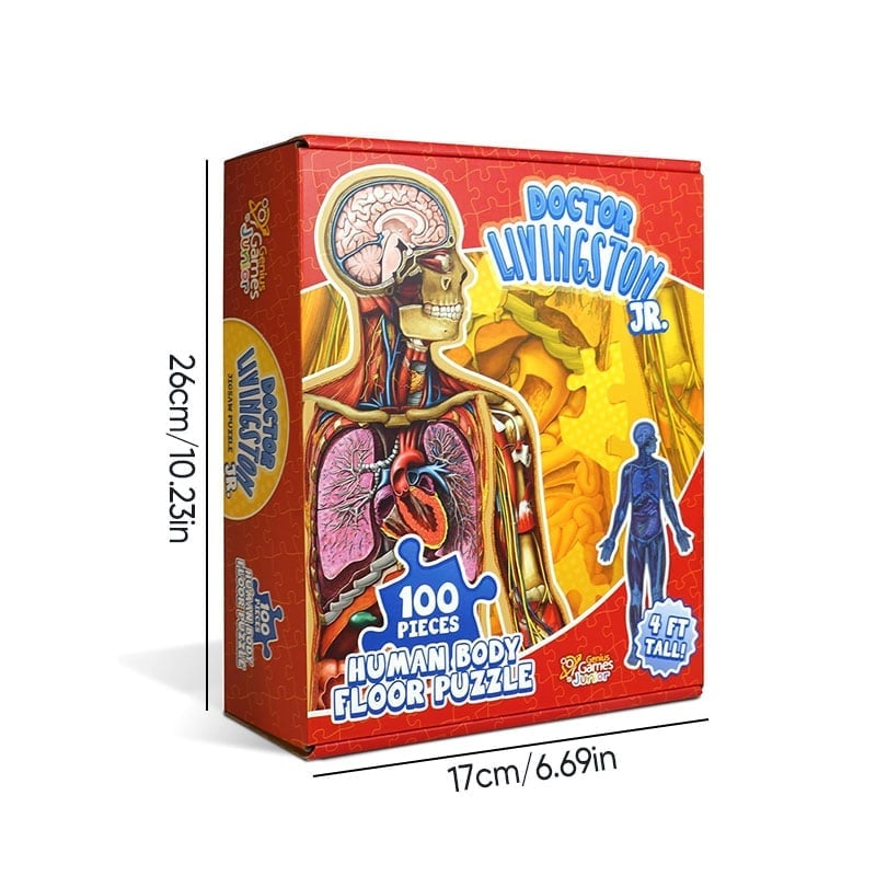 Levensgrote Anatomie Puzzel voor Kinderen