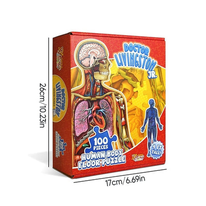 Levensgrote Anatomie Puzzel voor Kinderen