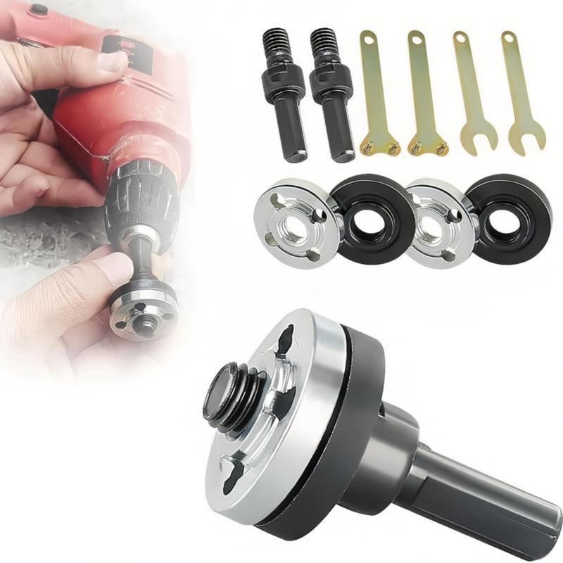 Drilboor Slijpschijf Adapter Set