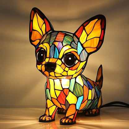 Grappige, schattige Hars Puppy Lampen