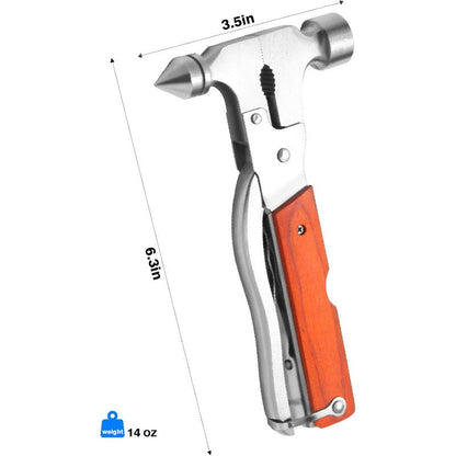 Survival-multitool hamer (16-in-1)
