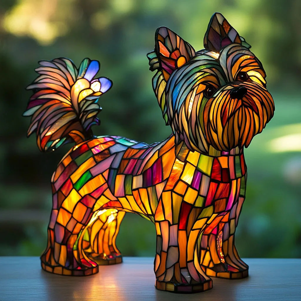 Grappige, schattige Hars Puppy Lampen