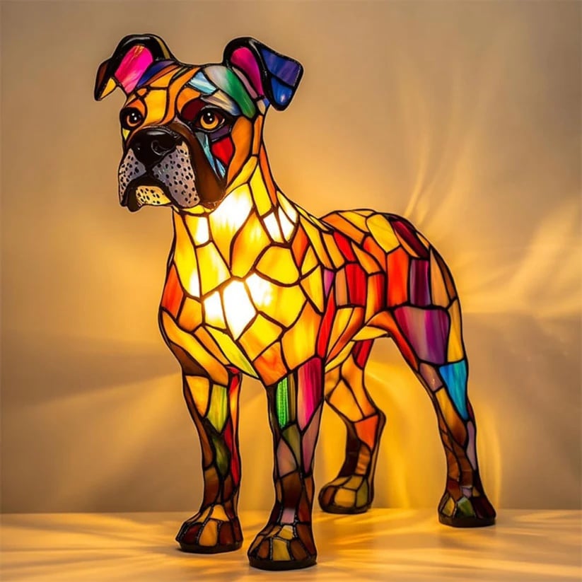 Grappige, schattige Hars Puppy Lampen