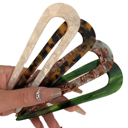 U-vormige, onbelemmerende haarspelden voor dames