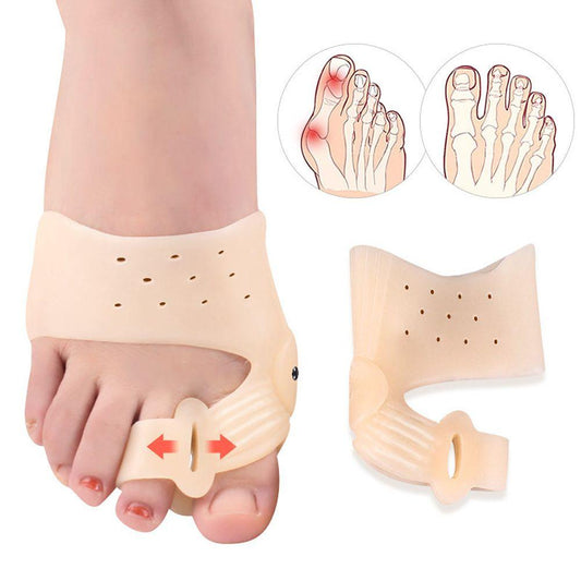 Set Van 2 Teencorrectors, Vermindert Ontstekingen, Van Siliconen, Huidkleurig