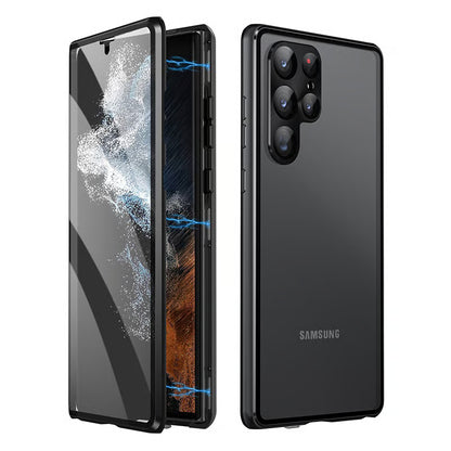 🔥Samsung Privacy magnetisch dubbelzijdig gehard glazen hoesje