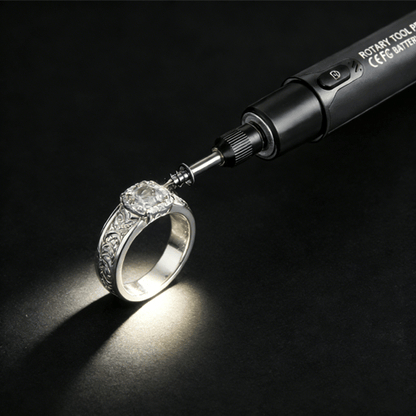 Elektrische Rotary Tool Set met LED-licht en Digitaal Display