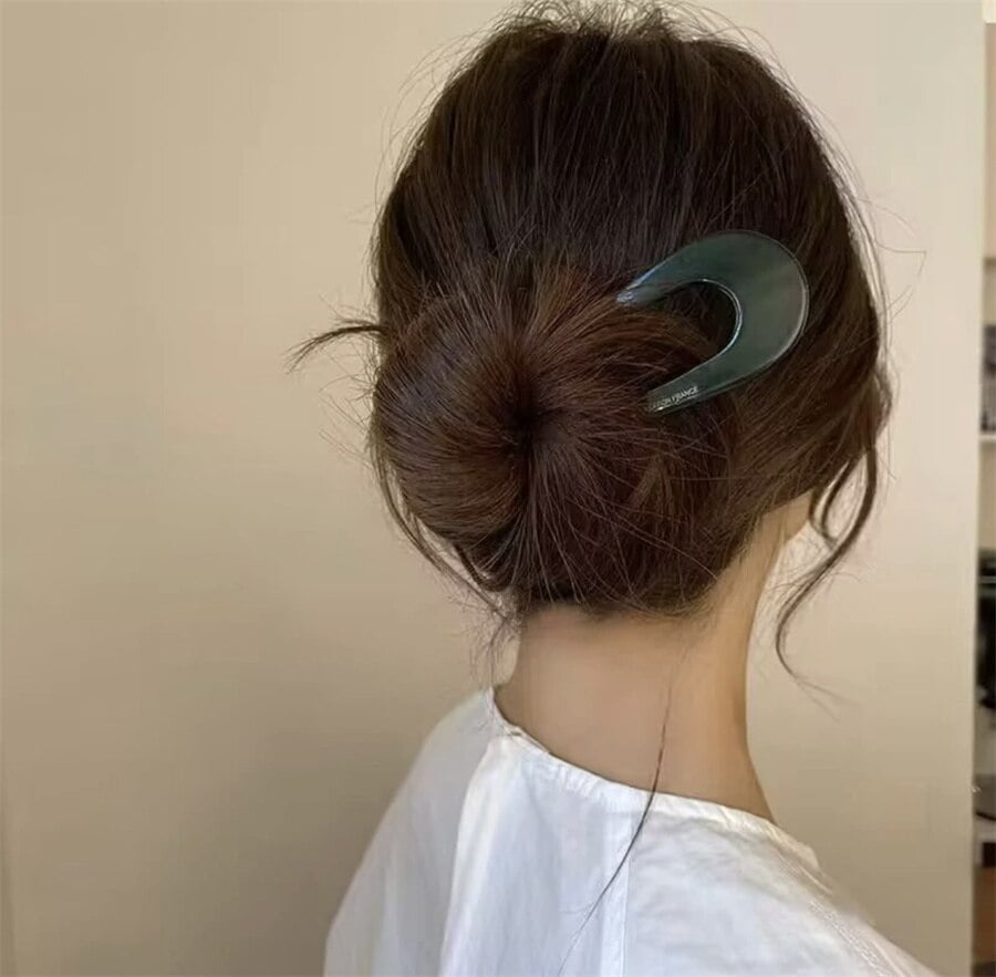 U-vormige, onbelemmerende haarspelden voor dames