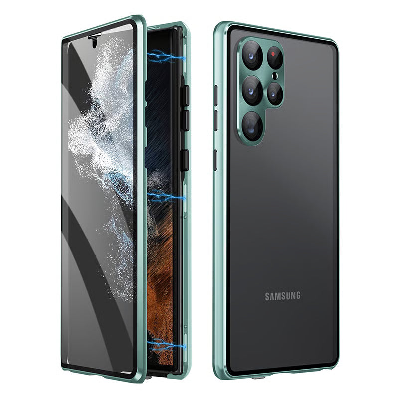 🔥Samsung Privacy magnetisch dubbelzijdig gehard glazen hoesje