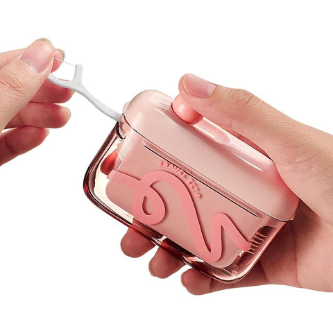 Hygiënische flossers met drukknop