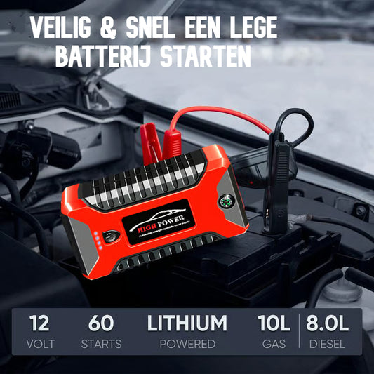 Autobatterij Jumpstarter 6000mAh