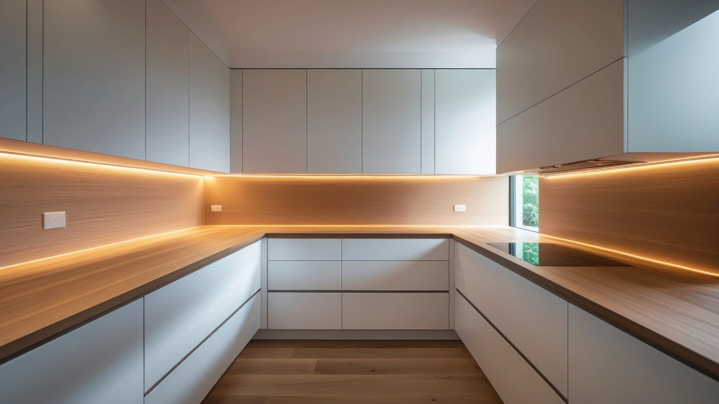 Knipbare LED-lichtstrip: vrij aan te passen!
