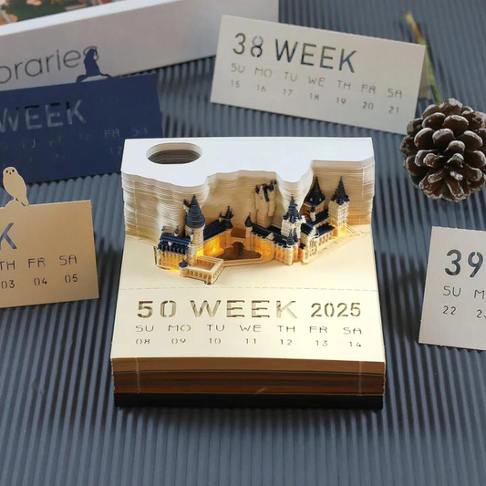 DreamArt™ 3D-kalender memoblok 2026