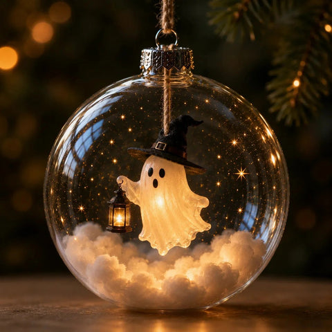 Halloween LED Miniatuurbal - Boomdecoratie