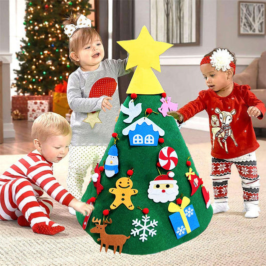 Felttree - 3d DIY-kerstboom Voor Kinderen
