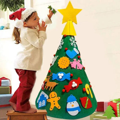 Felttree - 3d DIY-kerstboom Voor Kinderen