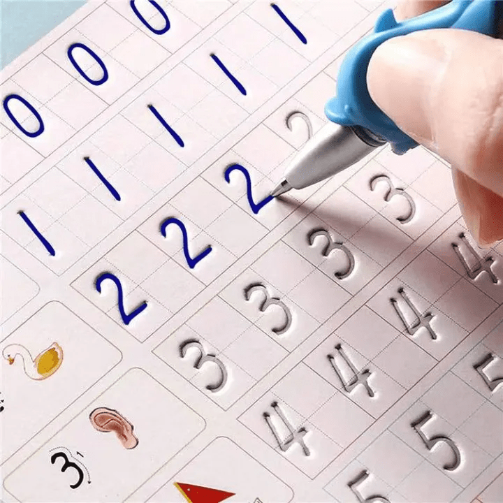 Herbruikbare Schrift Aanleerset | Inclusief 4 boeken, 1 pen en 10 navullingen