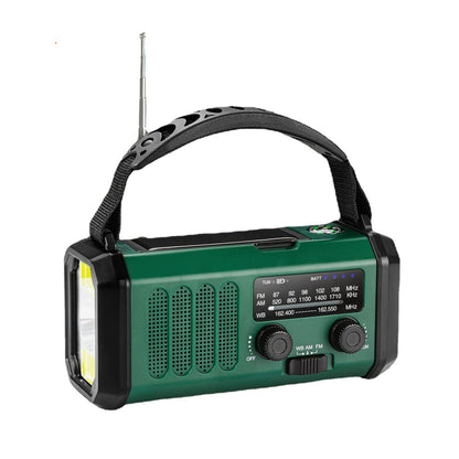 Noodradio, Zaklamp, Kompas, SOS Op Zonne-Energie
