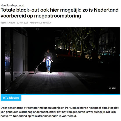 Noodradio, Zaklamp, Kompas, SOS Op Zonne-Energie