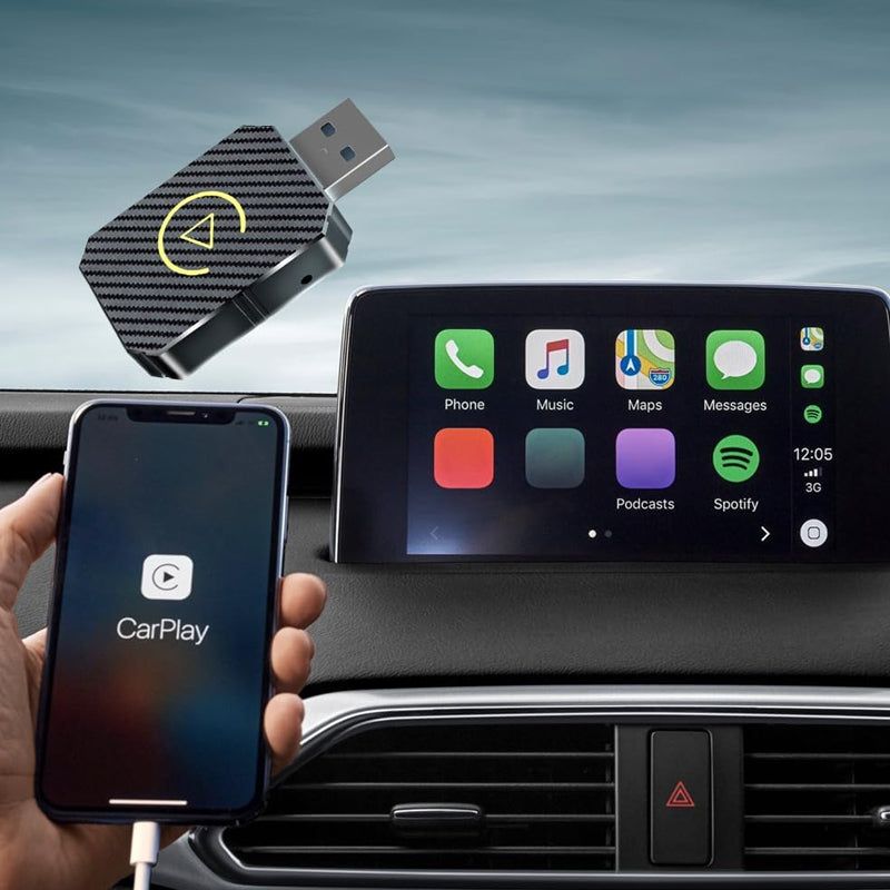 Automatische CarPlay Omvormer - Zonder Kabel