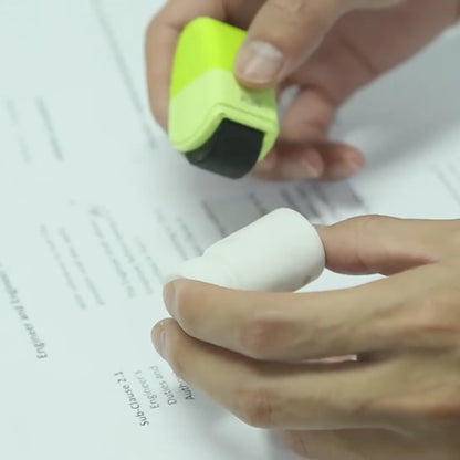 Identiteitsdiefstal beveiligingsstempel