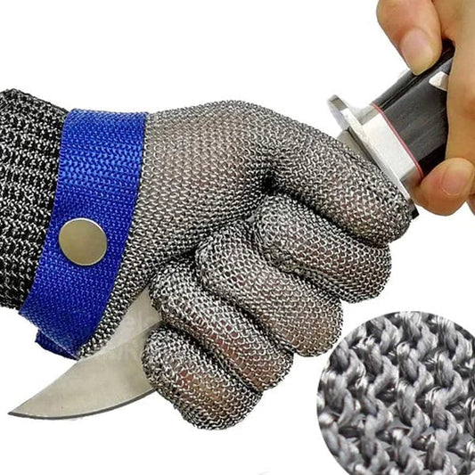 Metaalmesh Handschoenen van voedselveilig roestvrij staal