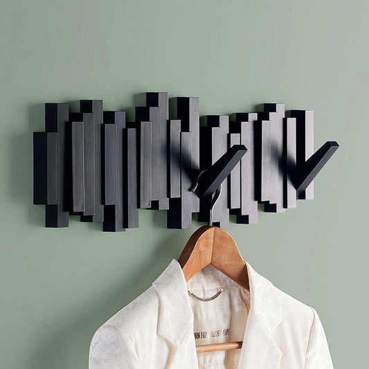 Creatieve Wandkapstok - Intrekbare Haken