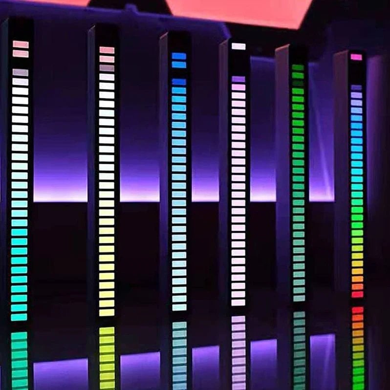 🎶 LED Muziekgestuurde Lamp – jouw mobiele lichtshow!