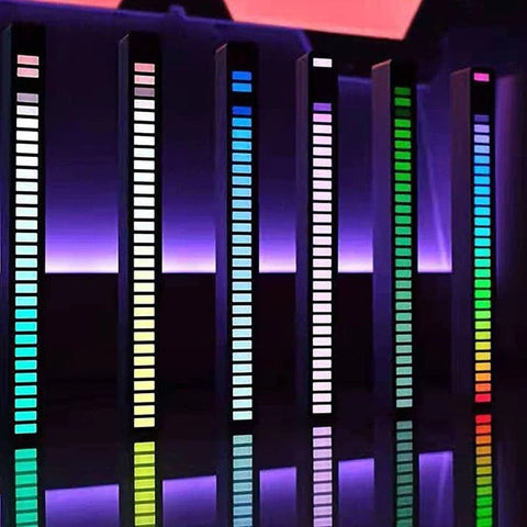🎶 LED Muziekgestuurde Lamp – jouw mobiele lichtshow!