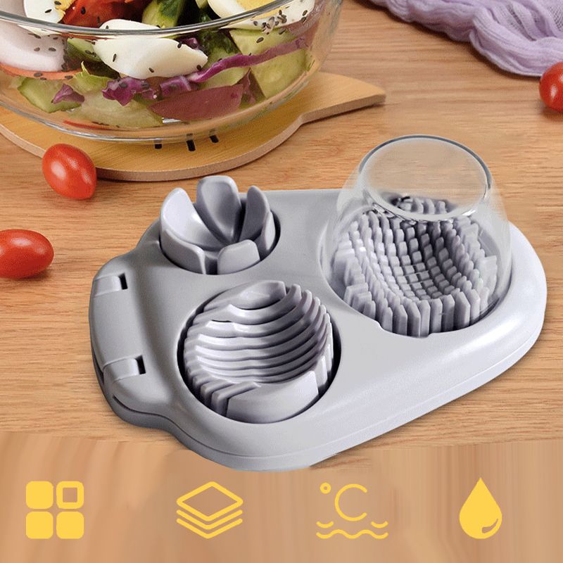 Multifunctionele 3-in-1 Eiersnijder