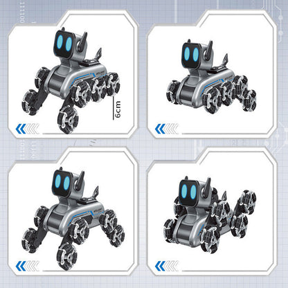 Intelligente Acrobatische Robothond | Klimmen, transformeren, gebaren herkennen