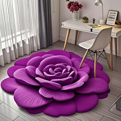 Bloemen Pluche Vloermat