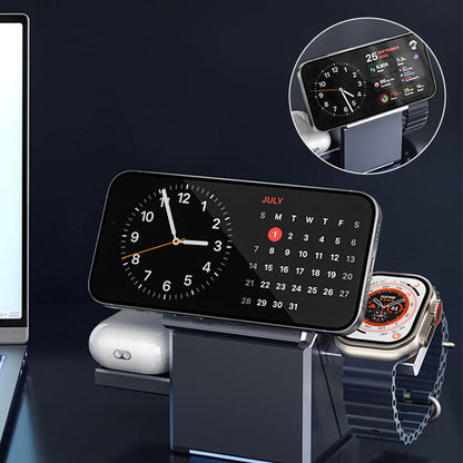 🔥3-in-1 draadloos oplaadstation