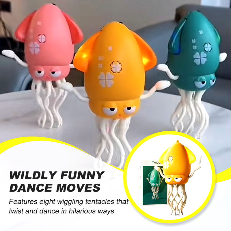 Dansen Octopus Speelgoed: Lichte Octopus Muziek, Magische Sensor Horloge-apparaat, Leerontwikkelingsfiguur, LED Knipperende Beweging Speelkameraas, Ani Speelgoed Dansen Octopus Speelgoed: Lichte Octopus Muziek, Magische Sensor Horloge-apparaat, Leerontwikkelingsfiguur, LED Knipperende Beweging Speelkameraas, Ani Speelgoed