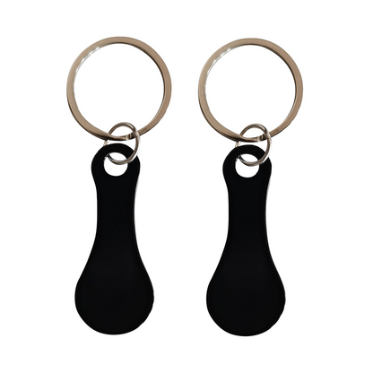 Winkelwagen-Token Sleutelhanger