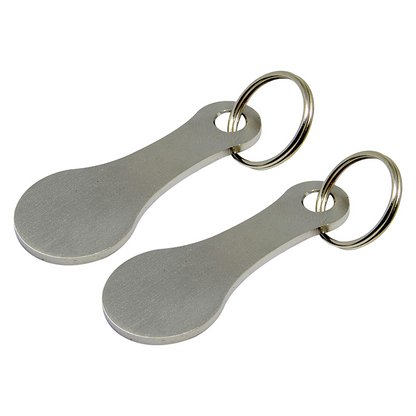 Winkelwagen-Token Sleutelhanger