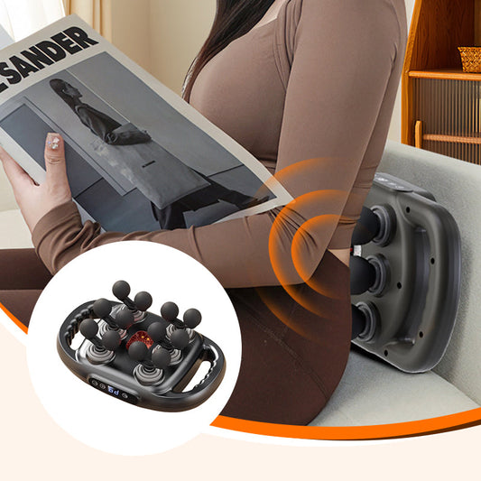 Multifunctioneel automatisch spiermassagepistool met 12 koppen