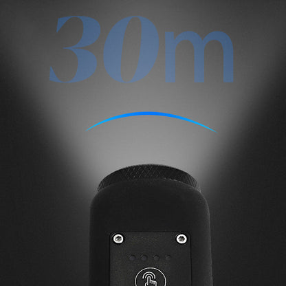 Waterdichte fietskoplamp voor buitengebruik met claxon