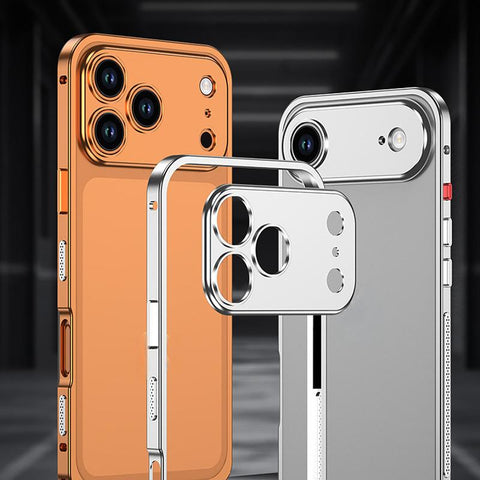 Metalen iPhone-hoesje met warmteafvoer en gesp-ontwerp