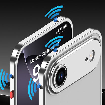 Metalen iPhone-hoesje met warmteafvoer en gesp-ontwerp
