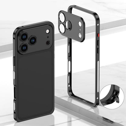 Metalen iPhone-hoesje met warmteafvoer en gesp-ontwerp