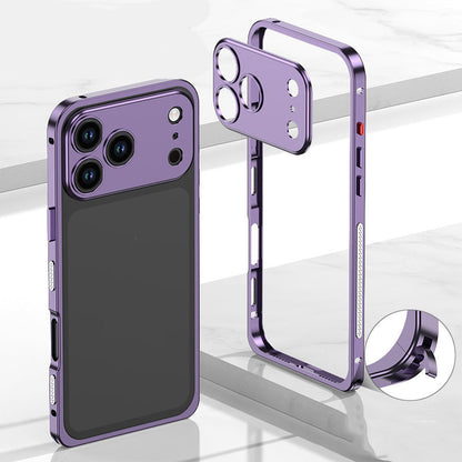 Metalen iPhone-hoesje met warmteafvoer en gesp-ontwerp