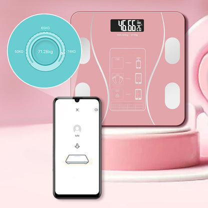 Gewicht, Lichaamsvet & BMI - Slimme digitale weegschaal